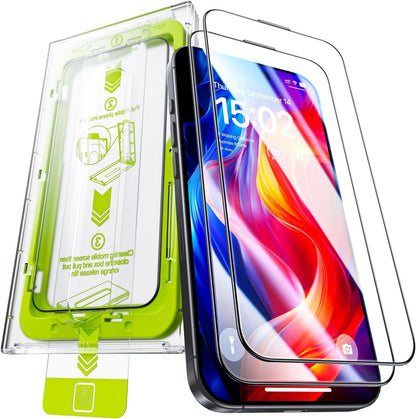 iPhone 16 Pro Max Panzerglas Displayschutzfolie 2 Stück
