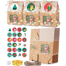 DIY Adventskalender Kinder LED Weihnachtskalender Häuschen