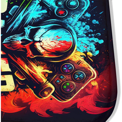 Gaming Teppich 100x150 cm – Rutschfest & Waschbar für Gamer Zimmer