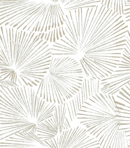 Selbstklebende Beige Linie Tapete 44x300 cm Vinyl Film