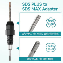 SDS Plus auf SDS Max Adapter aus legiertem Stahl