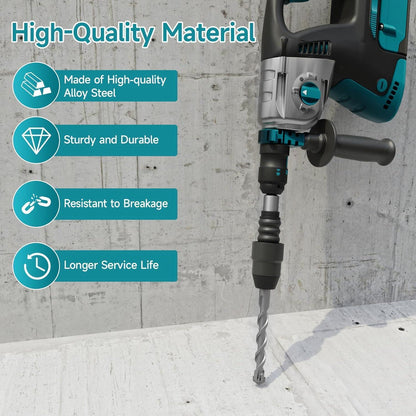 SDS Plus auf SDS Max Adapter aus legiertem Stahl