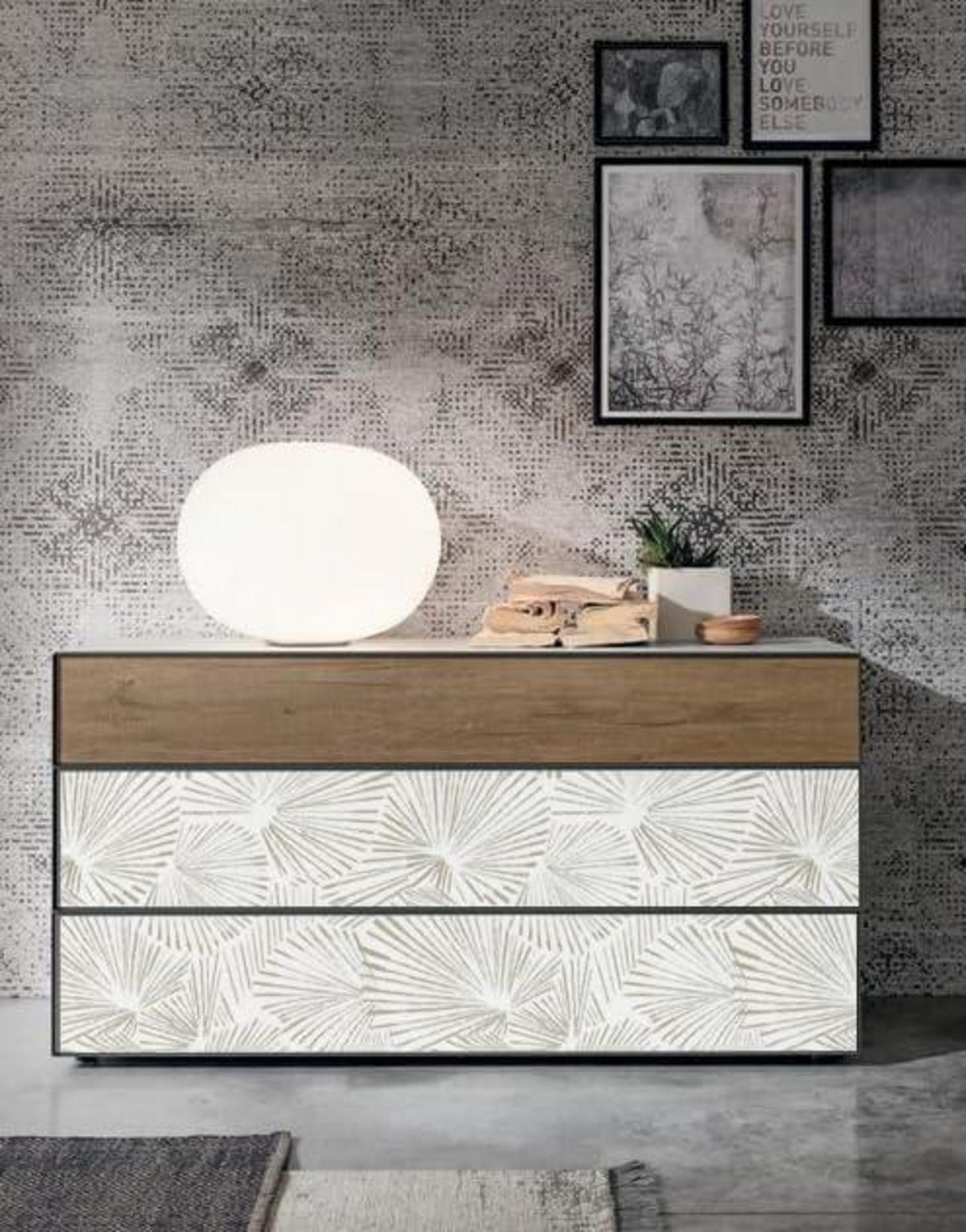 Selbstklebende Beige Linie Möbeltapete Wasserfest 0.4W x 10L m