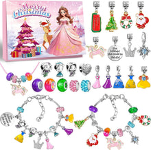 Adventskalender für Mädchen Prinzessinnen Schmuck DIY Armband 2024