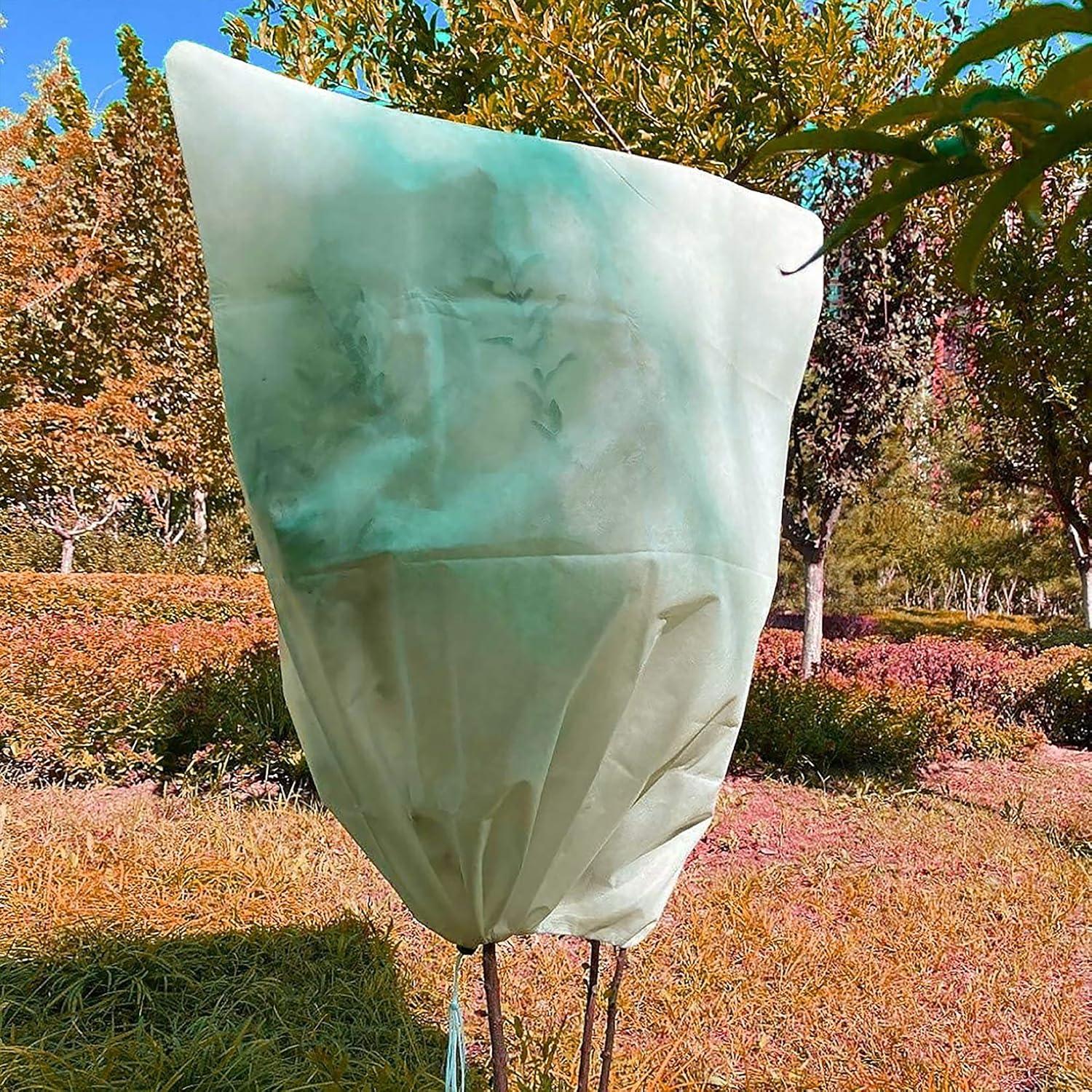 Akuoly Winterschutzvlies Frostschutz Pflanzenschutzsack