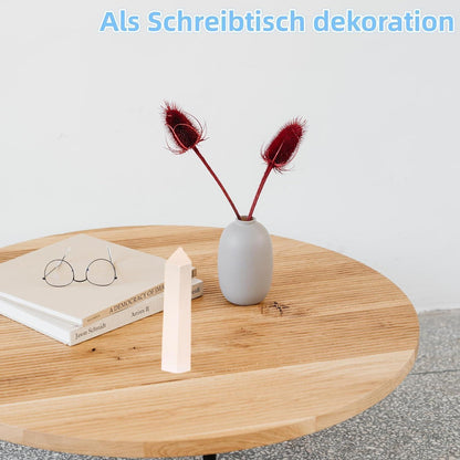 Selenit Kristall Turm 9-10cm | Heilstein für Meditation & Reiki