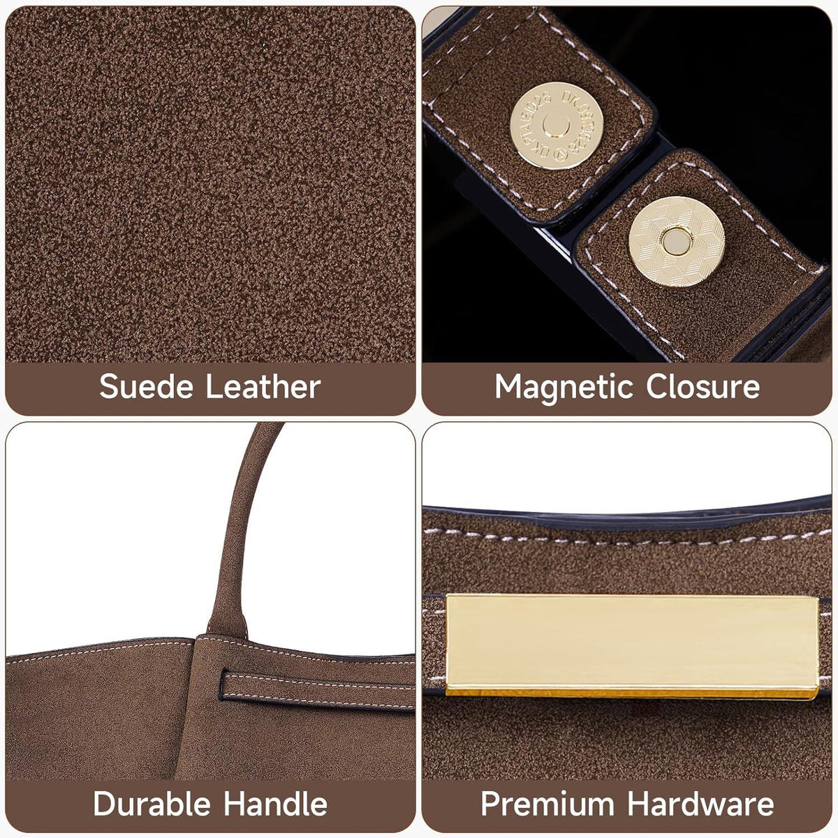 TIAASTAP Handtasche Damen Mittelgroß Beuteltasche Kunstleder Groß Hobo Bag