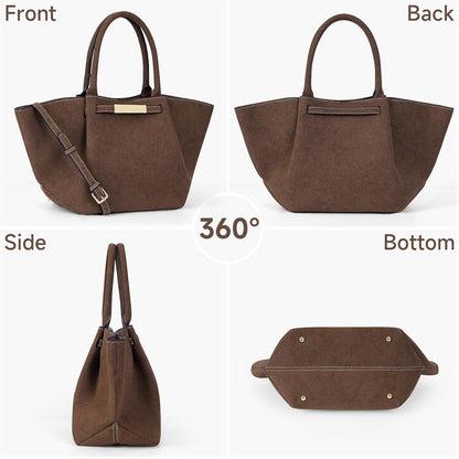 Damen Handtasche Mittelgroß Tote Bag Shopper Schultertasche Hobo Beuteltasche