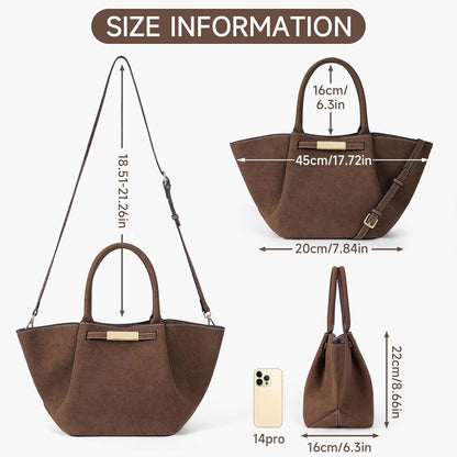 Damen Handtasche Schultertasche Tote Bag Shopper Hobo Beuteltasche