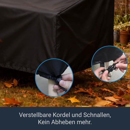 Gartenbank Abdeckung wasserdicht 175x85x65/90cm