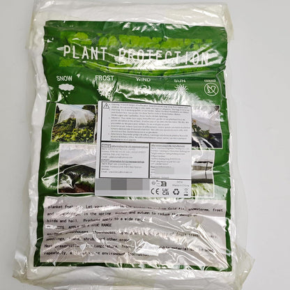 Wintervlies Pflanzen Frostschutz 35g/m² 2x5m Gartenvlies Erdnägeln, Abdeckvlies