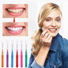 30 Interdentalbürsten mit Etui & Wiederverwendbar, Biegsamer
