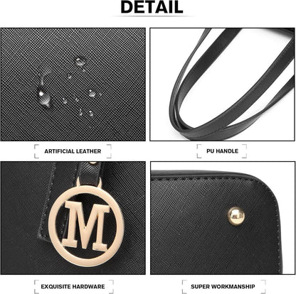Große Damen Handtasche Schultertasche Shopper Tote Bag in