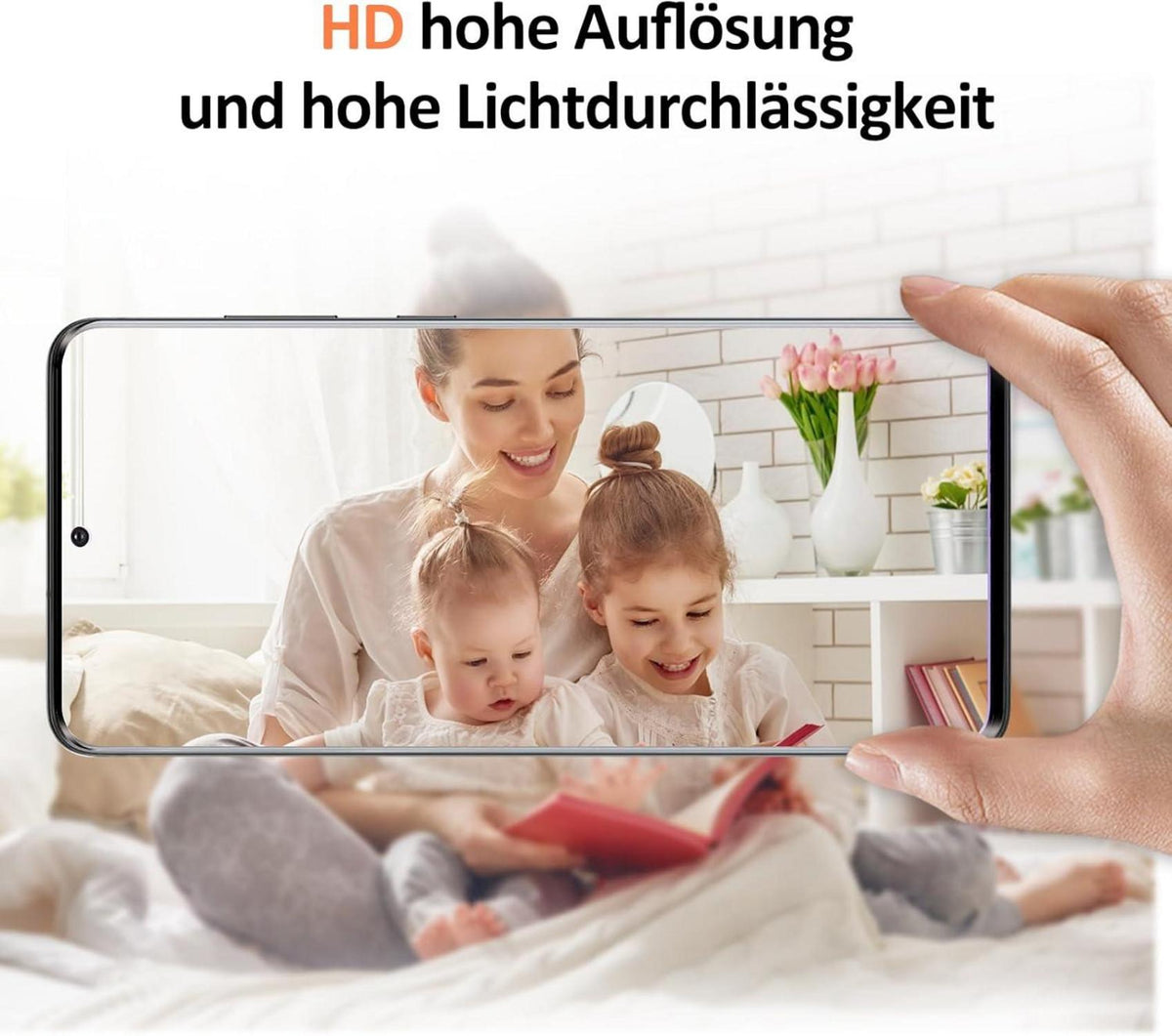 Samsung Galaxy S20 Panzerglas Schutzfolie [2 Displayschutz+1 Hülle] 9H