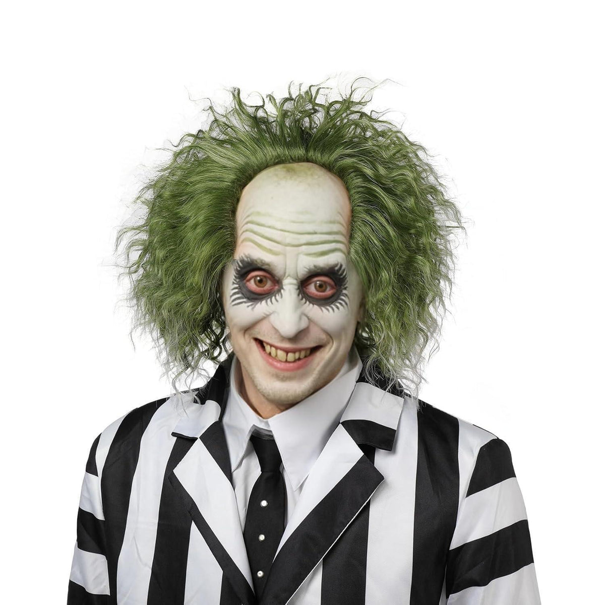 Kurze grüne Clown Perücke für Beetlejuice Halloween Kostüm