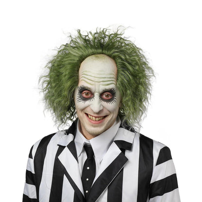 Kurze grüne Clown Perücke für Beetlejuice Halloween Kostüm