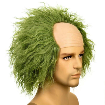Kurze grüne Clown Perücke für Beetlejuice Halloween Kostüm