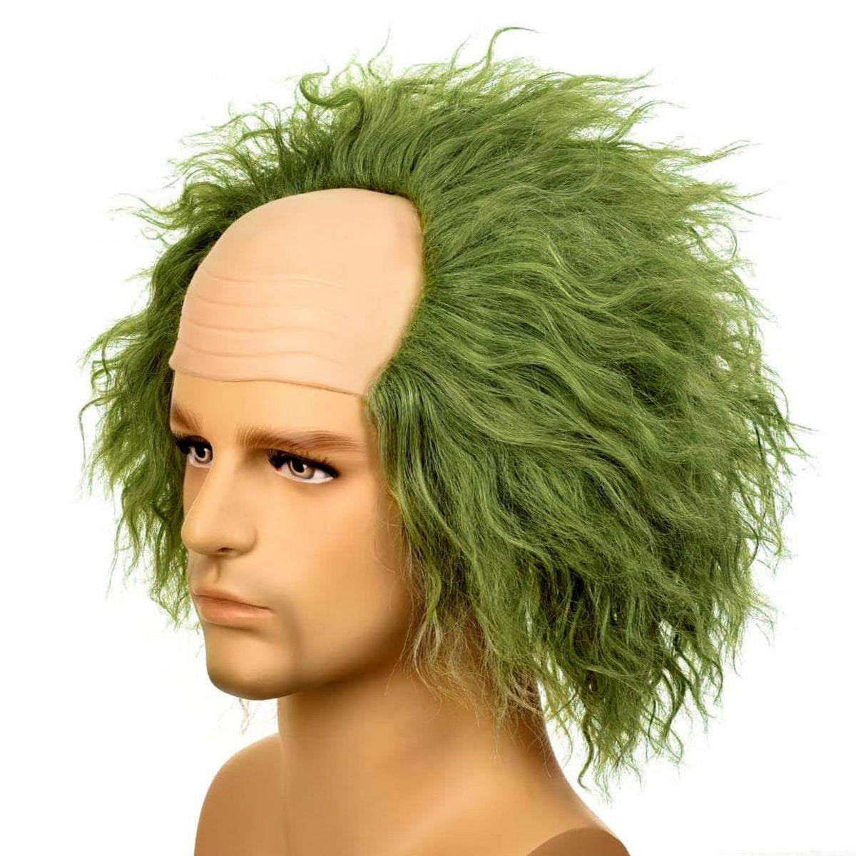 Kurze grüne Clown Perücke für Beetlejuice Halloween Kostüm