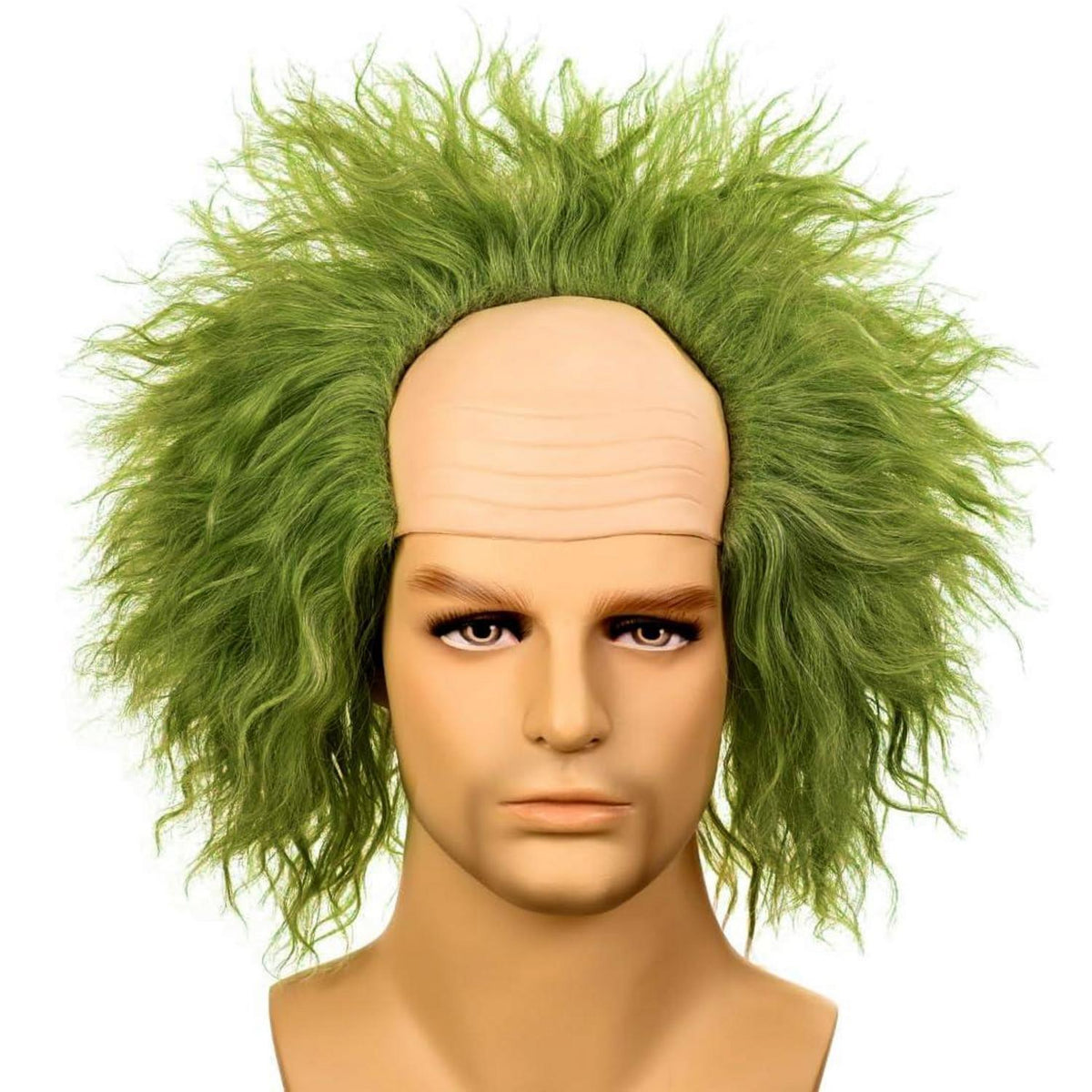 Kurze grüne Clown Perücke für Beetlejuice Halloween Kostüm
