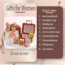 Geschenkkorb für Frauen – Geburtstagsgeschenk, Weihnachten & mehr