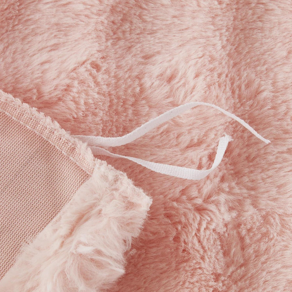 Plüsch Bettwäsche Set Rosa 200x220 cm - Winterwarm & Kuschelig