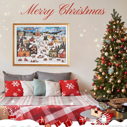 Adventskalender Puzzle 2024 Weihnachts Jigsaw 24 Boxen 1008