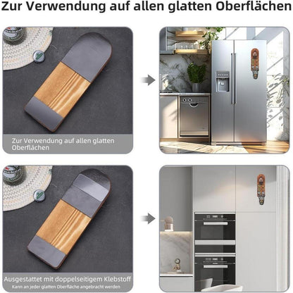 Flaschenöffner Wand mit auffangbehälter magnetisch