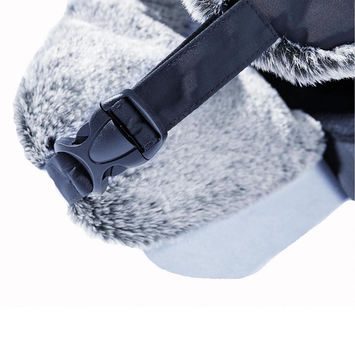 Warme Trappermütze mit Plüschfutter für Damen und Herren