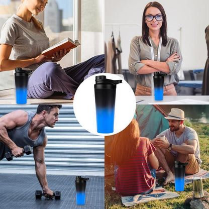 Shaker 750ML Protein Thermoflasche auslaufsicher & isoliert