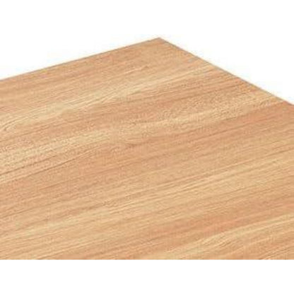 Klapptisch Schreibtisch Teak-Schwarz 120x60cm, platzsparend & wasserdicht