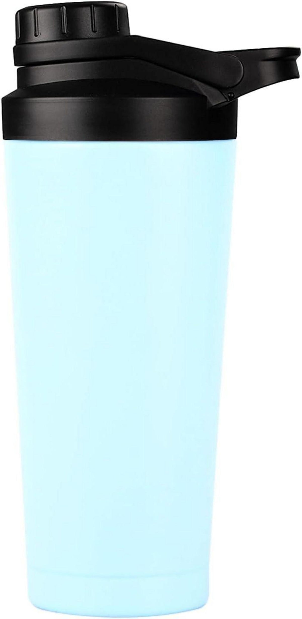 Protein Shaker 750ML Doppelwandig Edelstahl Isoliert BPA frei