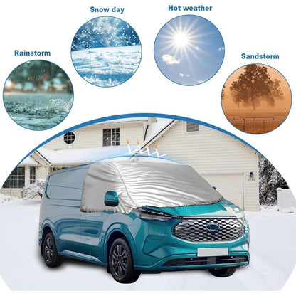 Thermo-Windschutzscheibenabdeckung für Ford Transit Custom 2012-2022
