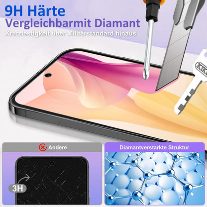 2+2 Panzerglas Schutzfolie Kamera Google Pixel 9 Display Ultra HD 9H Härte