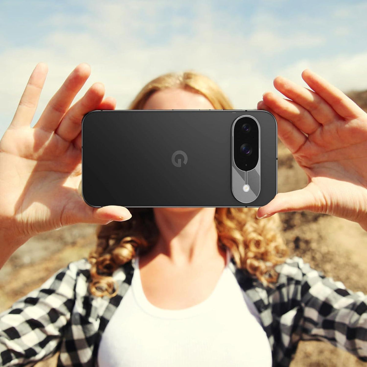 2+2 Panzerglas Schutzfolie Kamera Google Pixel 9 Display Ultra HD 9H Härte