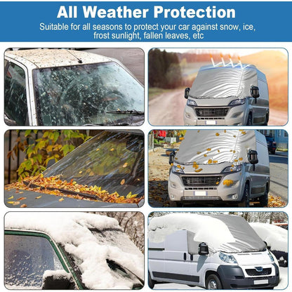 Thermo-Windschutzscheibenabdeckung für FIAT Ducato 2006-2024