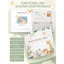 Babyalbum Mein Erstes Jahr – Hochwertiges Erinnerungsbuch