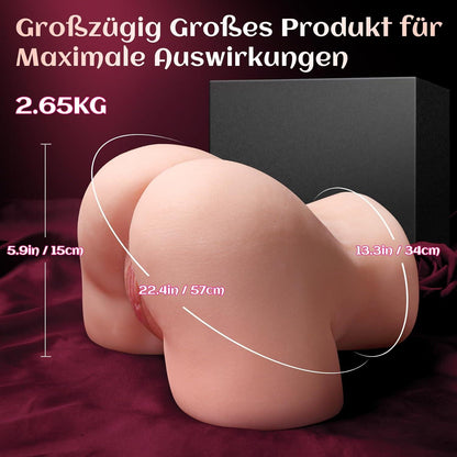 Vibrations Masturbator Sexspielzeug Männer Elektrisch 12 Modi Taschenmuschi