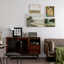 hyidecorart Vintage Meereslandschaft Leinwandbild Strand
