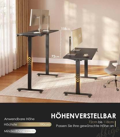 Elektrischer höhenverstellbarer Schreibtisch mit USB und