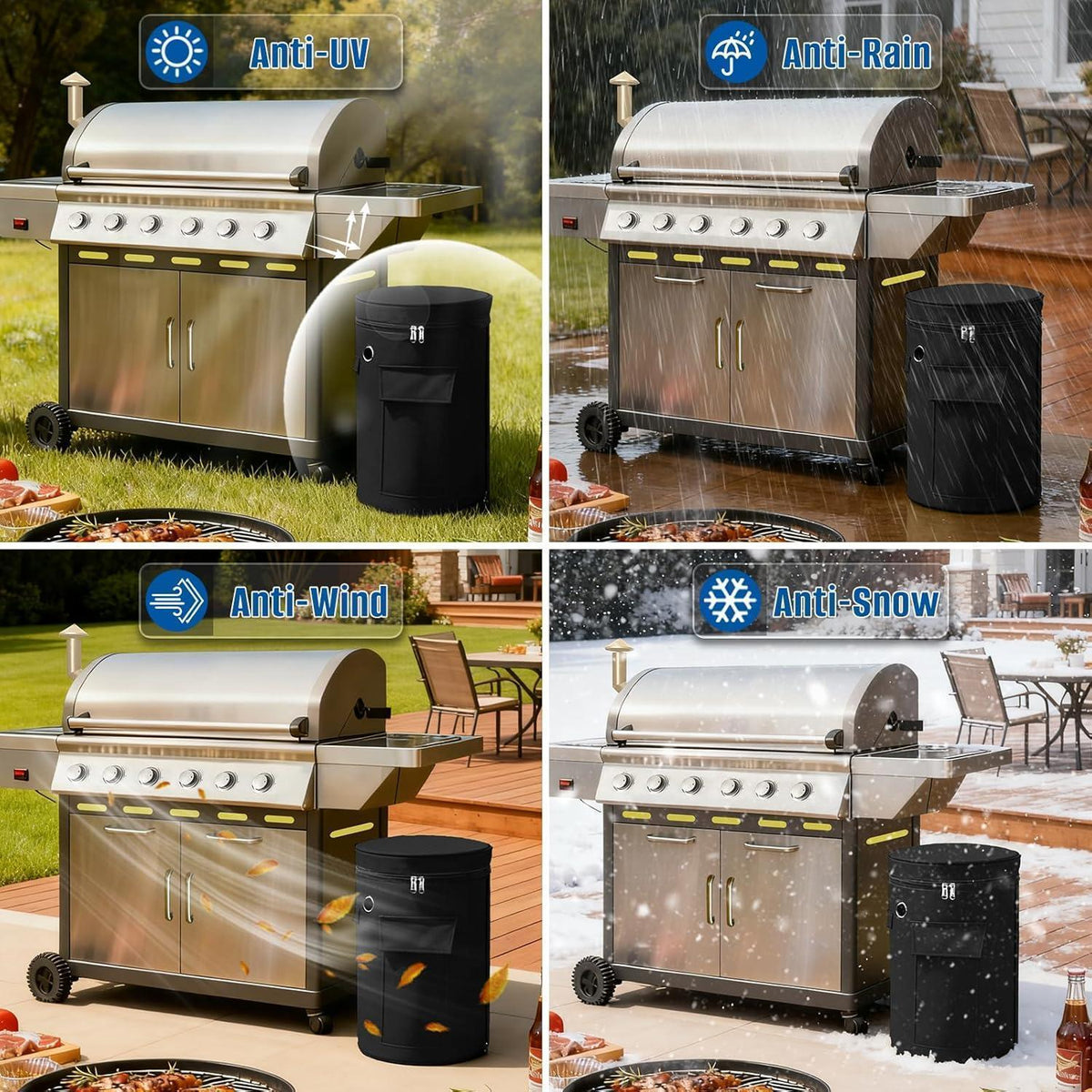 Gasflaschenabdeckung 11kg – Wasserdicht & Winddicht