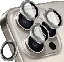 Kameraschutz 4 Stück für iPhone 16 Pro/16 Pro Max, 9H Härte, HD-Klar