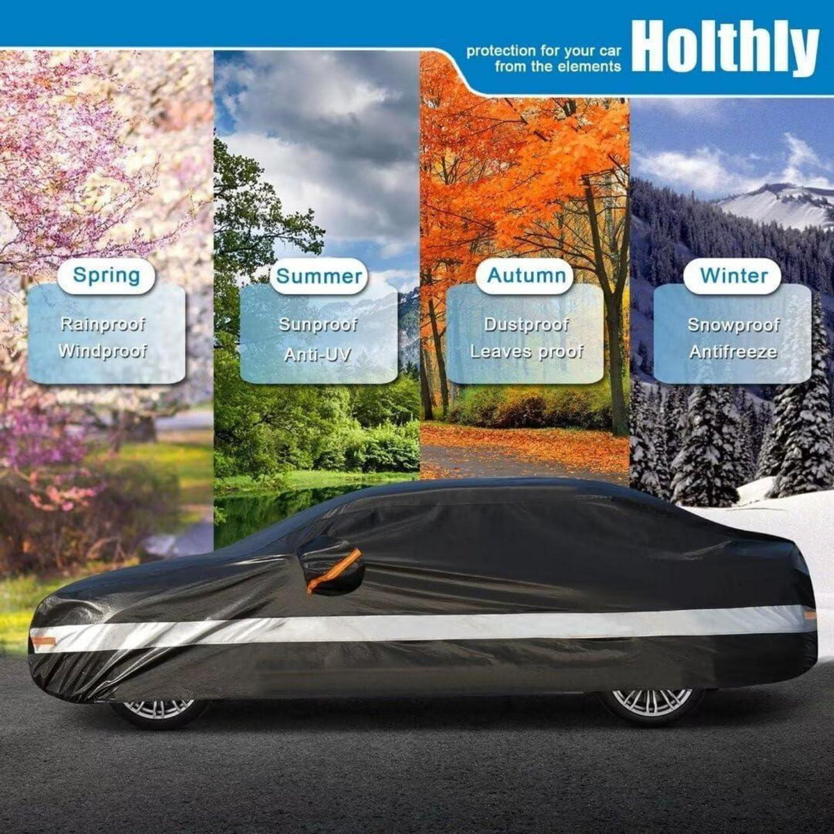 Autoplane Mercedes S-Class (1972-2020) Wasserdicht & UV-Schutz