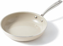 Antihaft-Keramikpfanne 24cm Induktion Edelstahlgriff - PTFE PFOA PFAS