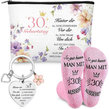 Geburtstagsgeschenk 30 Jahre Frauen Kosmetiktasche Socken