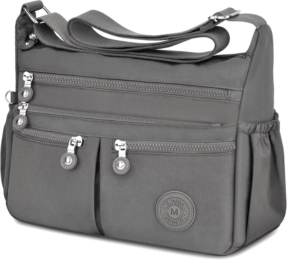 TEUEN Crossbody Bag Damen Große Kapazität Wasserdicht Nylon