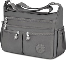 TEUEN Crossbody Bag Damen Große Kapazität Wasserdicht Nylon