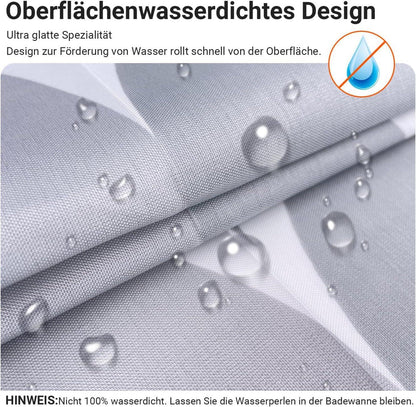 Duschvorhang Water Droplets 180x180cm Antischimmel Polyester