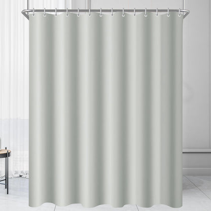 Duschvorhang 200x240cm Grau Antischimmel Textil