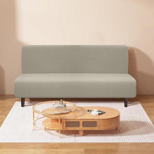 Wasserdichte Futon Abdeckung ohne Armlehnen – Sandfarben