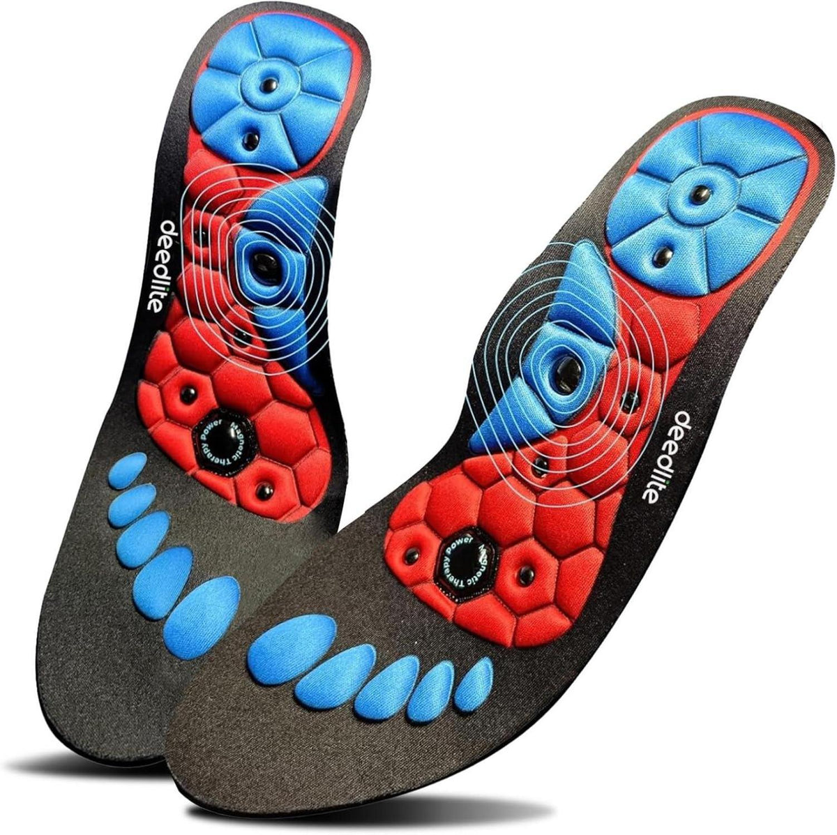 Magnetische Einlegesohlen Akupunktur Massage Orthopädisch
